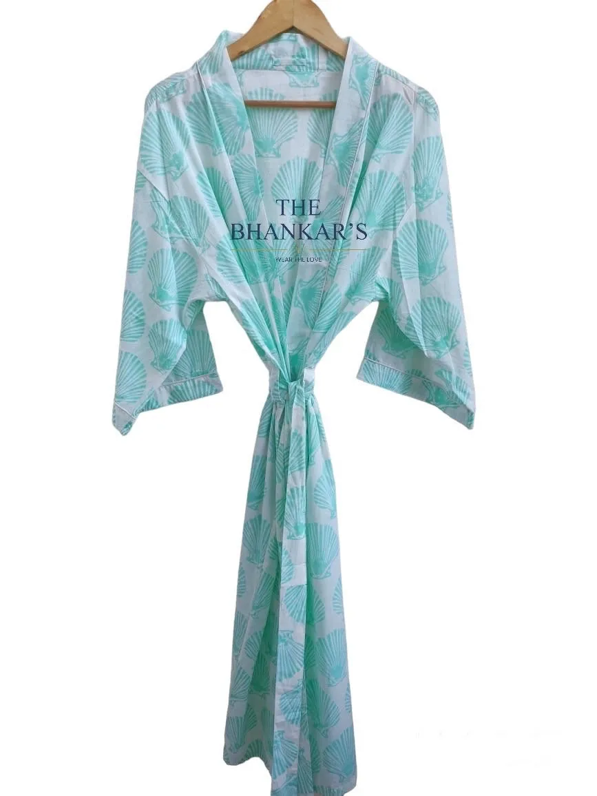 Floral Print - Kimono Robe