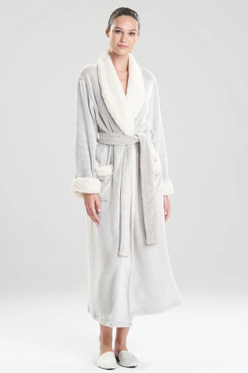 Frosted Sherpa Robe