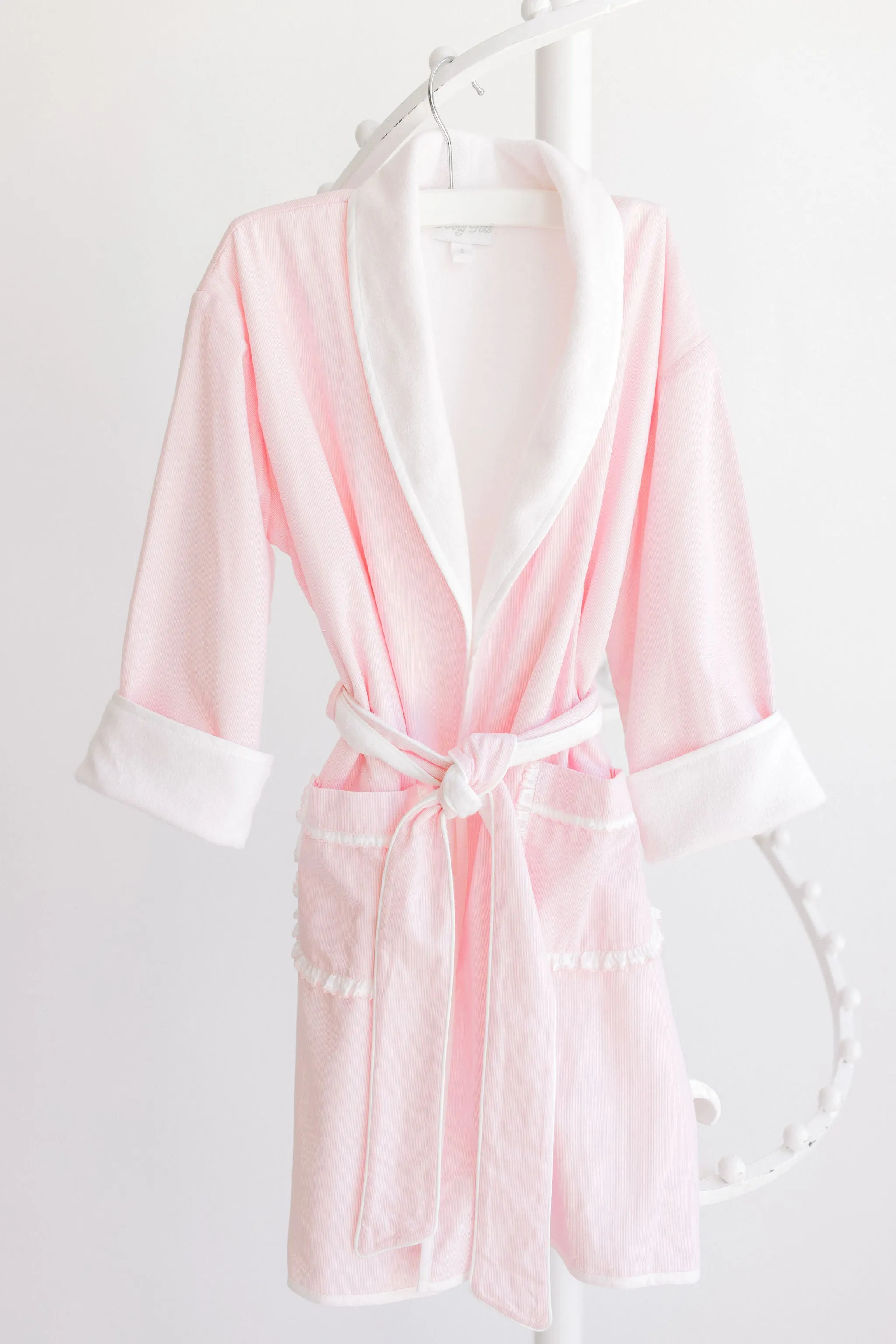 Girls Bathrobe - Striped