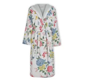 Good Evening Cotton Velour Bathrobe Range White