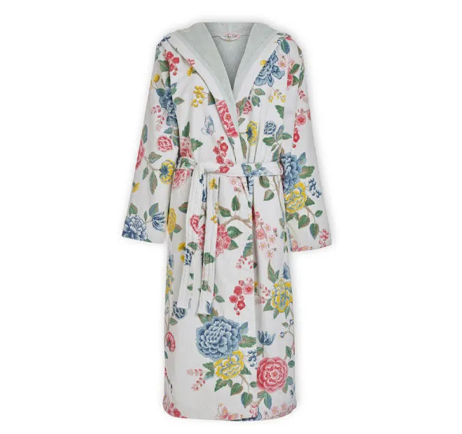 Good Evening Cotton Velour Bathrobe Range White