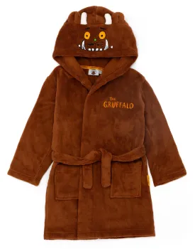 Gruffalo & Friends Gruffalo Unisex Kids Brown Bathrobe