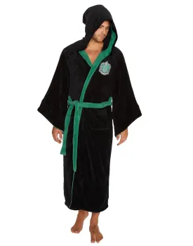 Harry Potter Slytherin House Men's Bathrobe