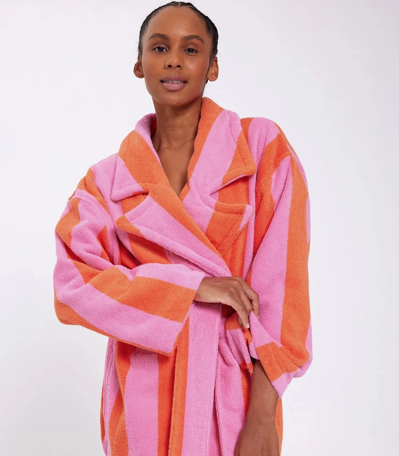 Hommey Robe - Sherbet Stripes