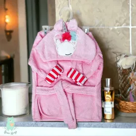 Hooded Bathrobe for Toddlers