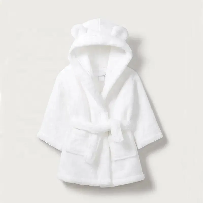 Hooded Towel Baby Bathrobe