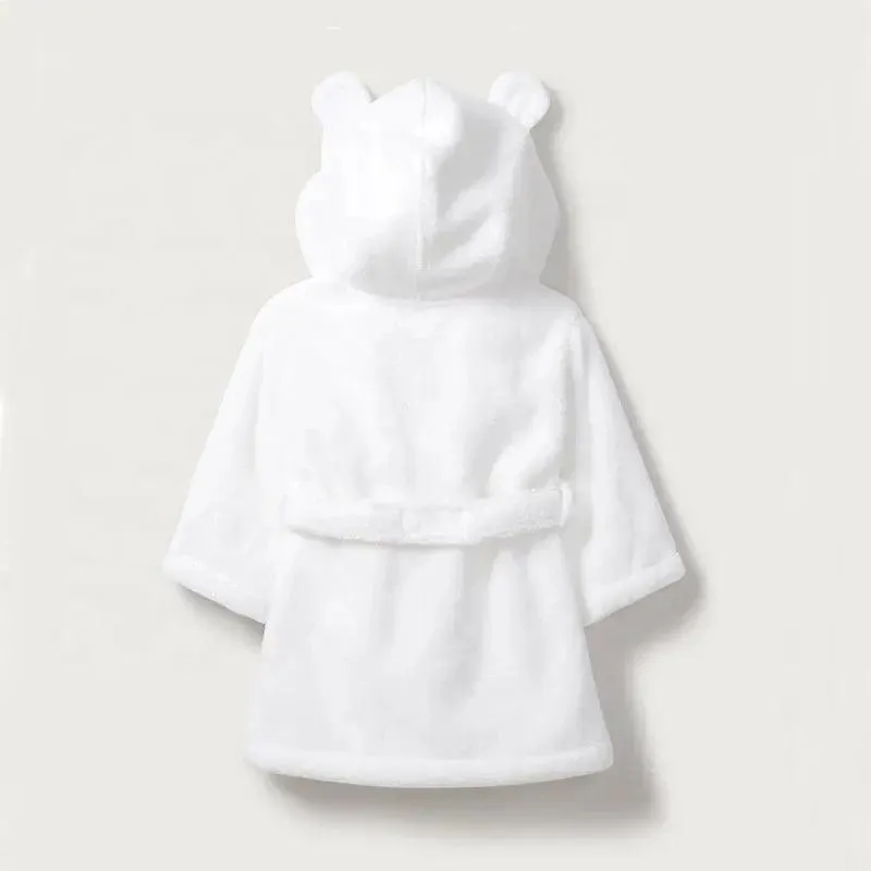 Hooded Towel Baby Bathrobe