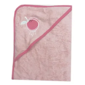 Hooded Towel Robe 100% Organic 'Fruits'