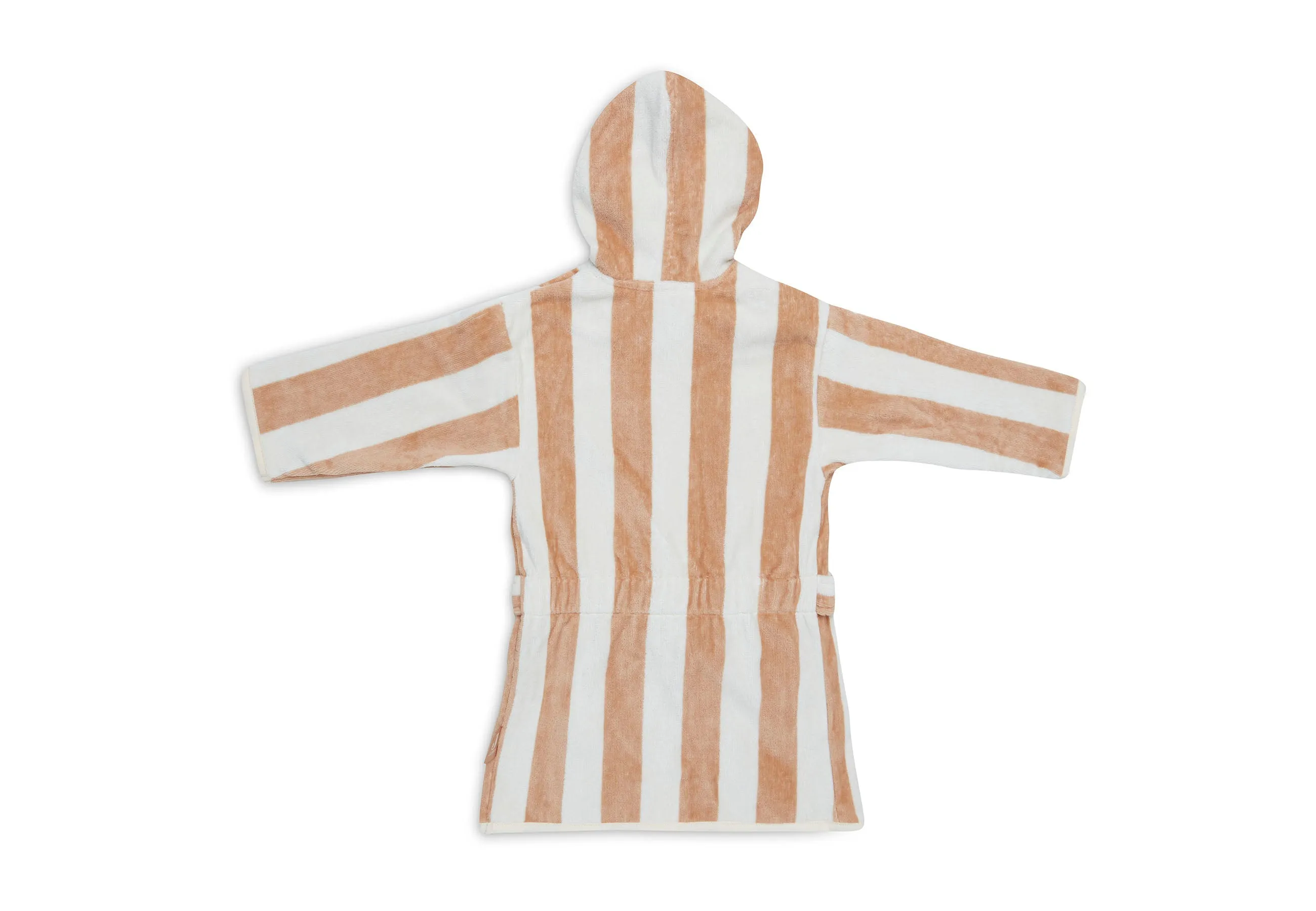 Jollein Bathrobe 1-2 years | Stripe Terry Biscuit