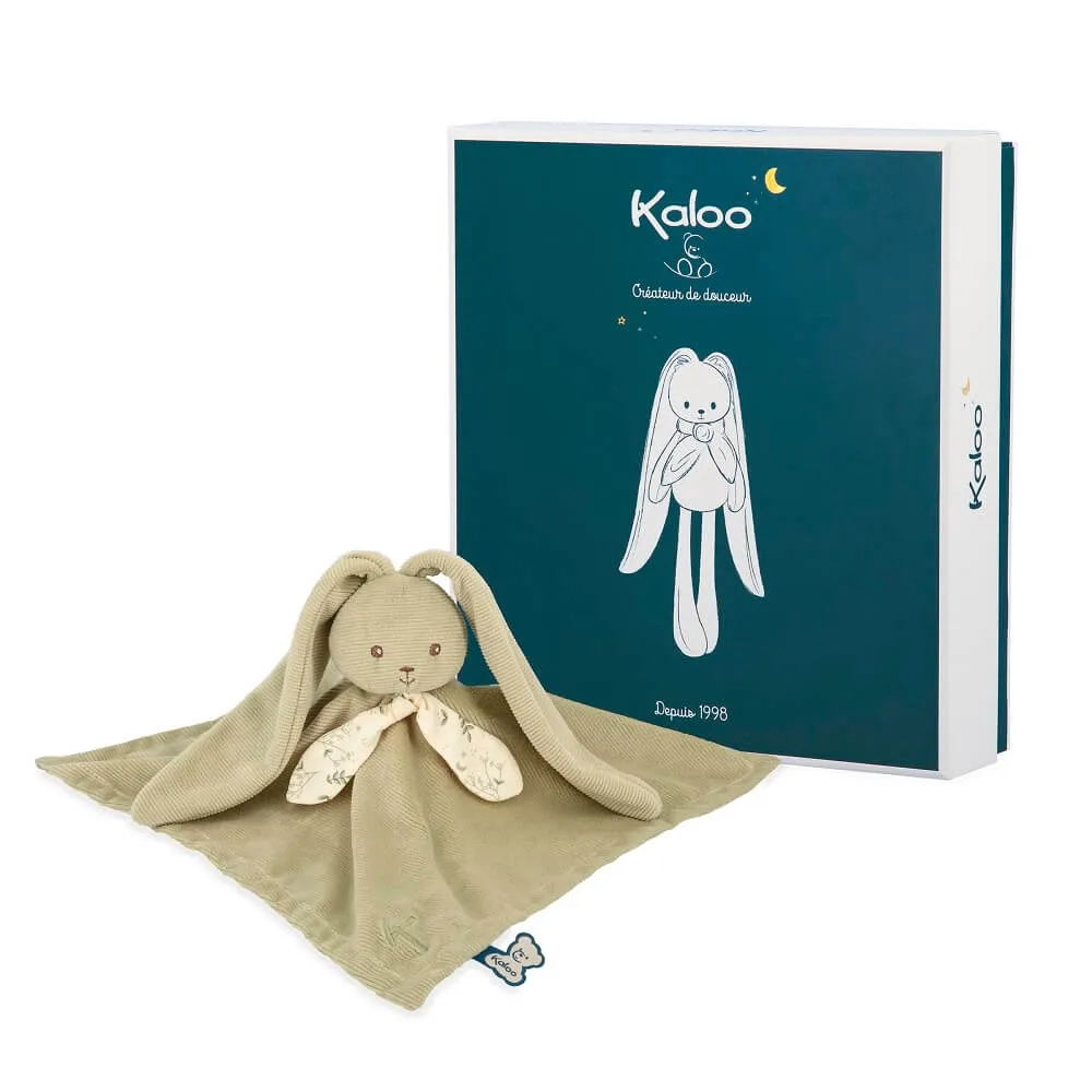 Kaloo Green Rabbit Doudou Comforter