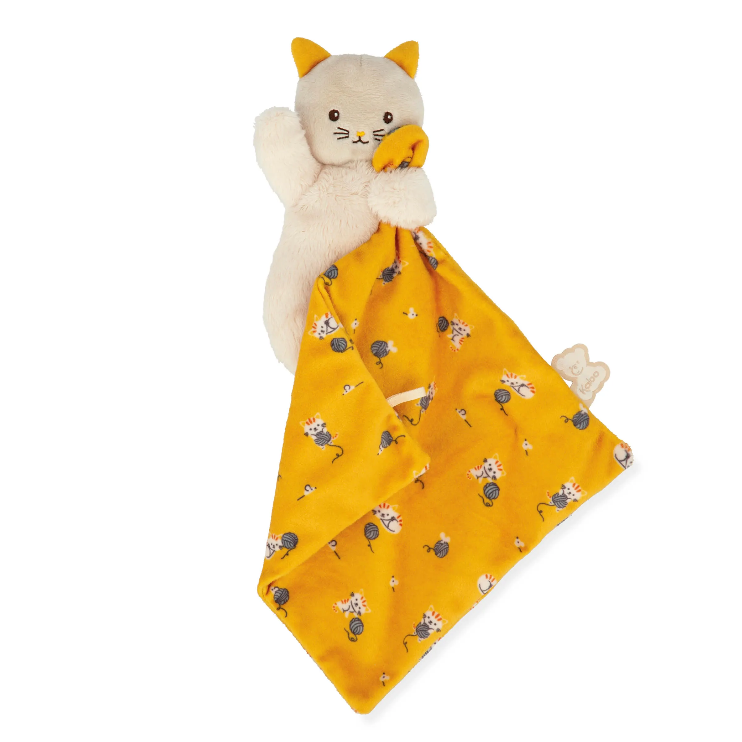 Kaloo Yellow Cat Doudou