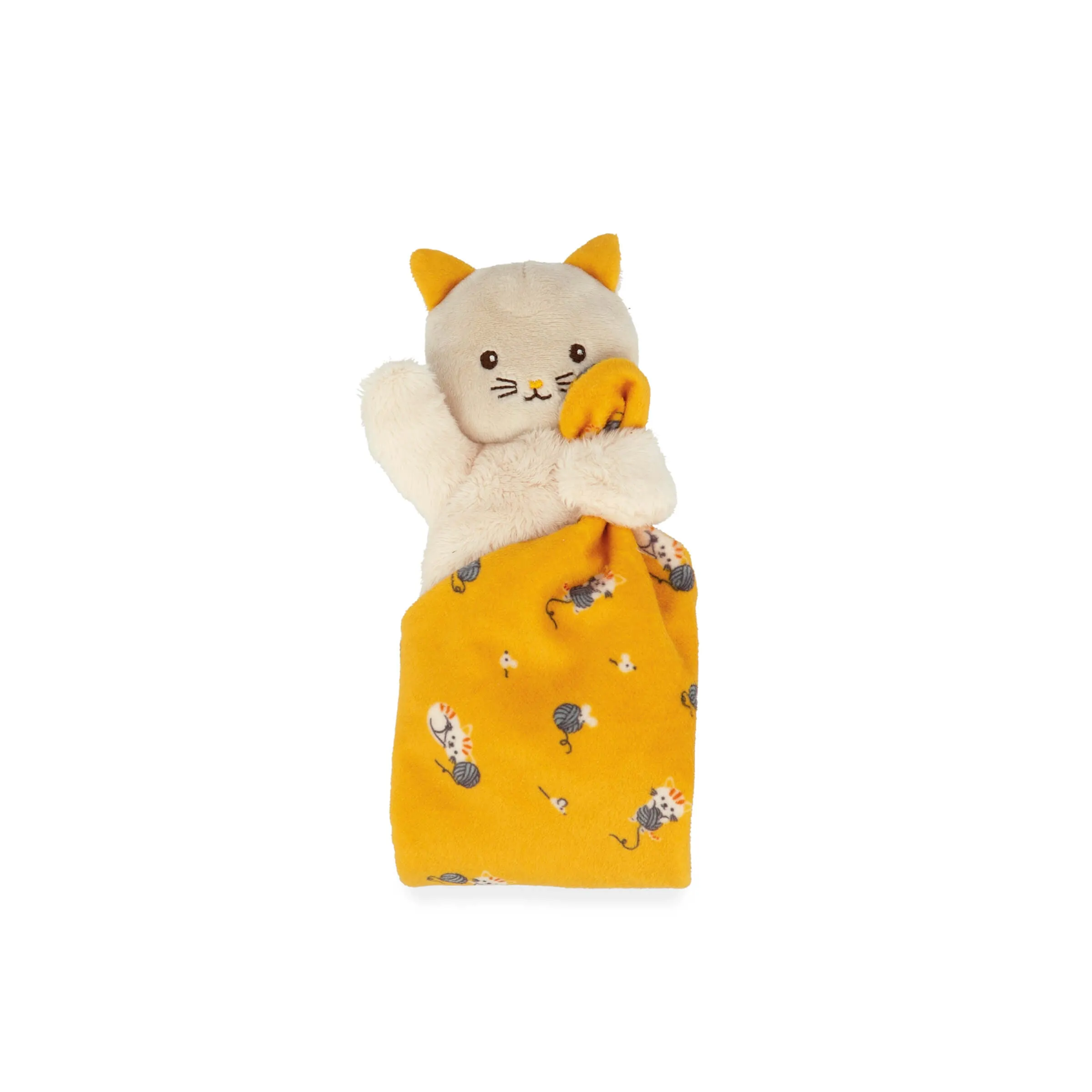 Kaloo Yellow Cat Doudou