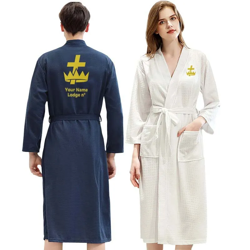 Knights Templar Commandery Bathrobe - Various Colors