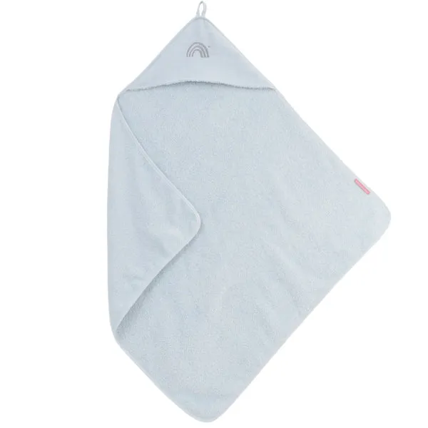 Little Crevette Hooded Towel 75x75cm Frozen Blue