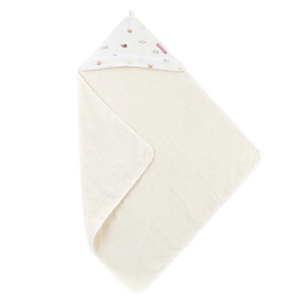 Little Crevette Hooded Towel 75x75cm Malo