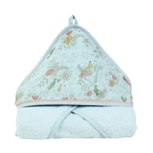 Little Crevette Hooded Towel Paradise