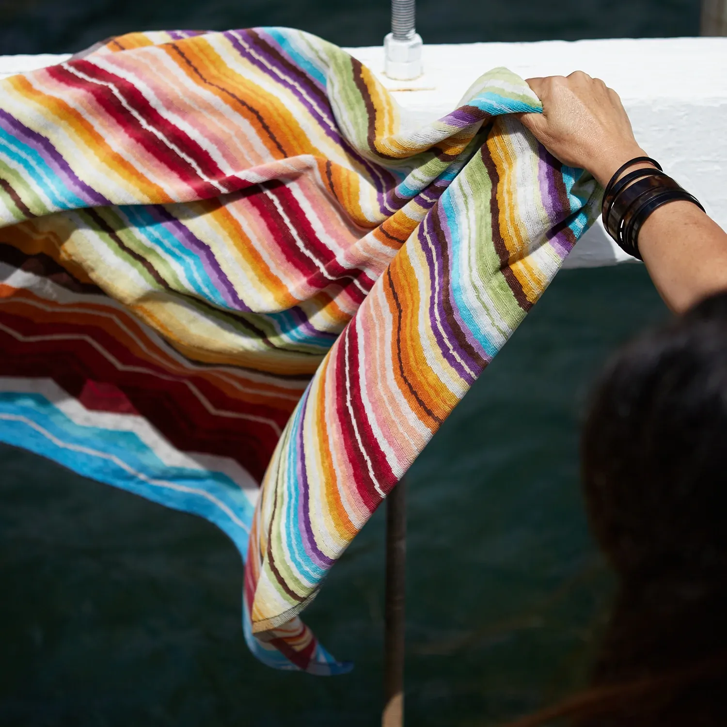 missoni home | hugo beach towel | colour 59