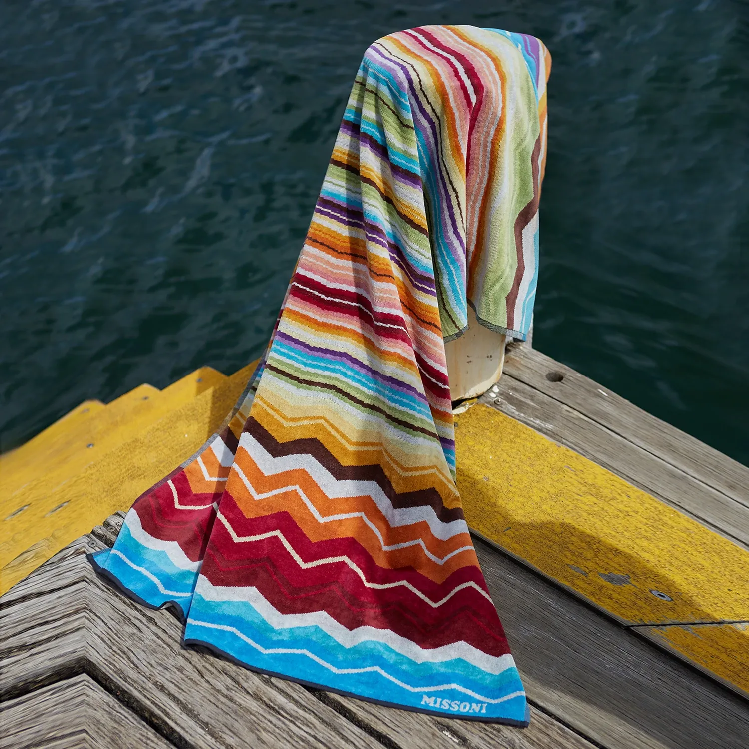 missoni home | hugo beach towel | colour 59