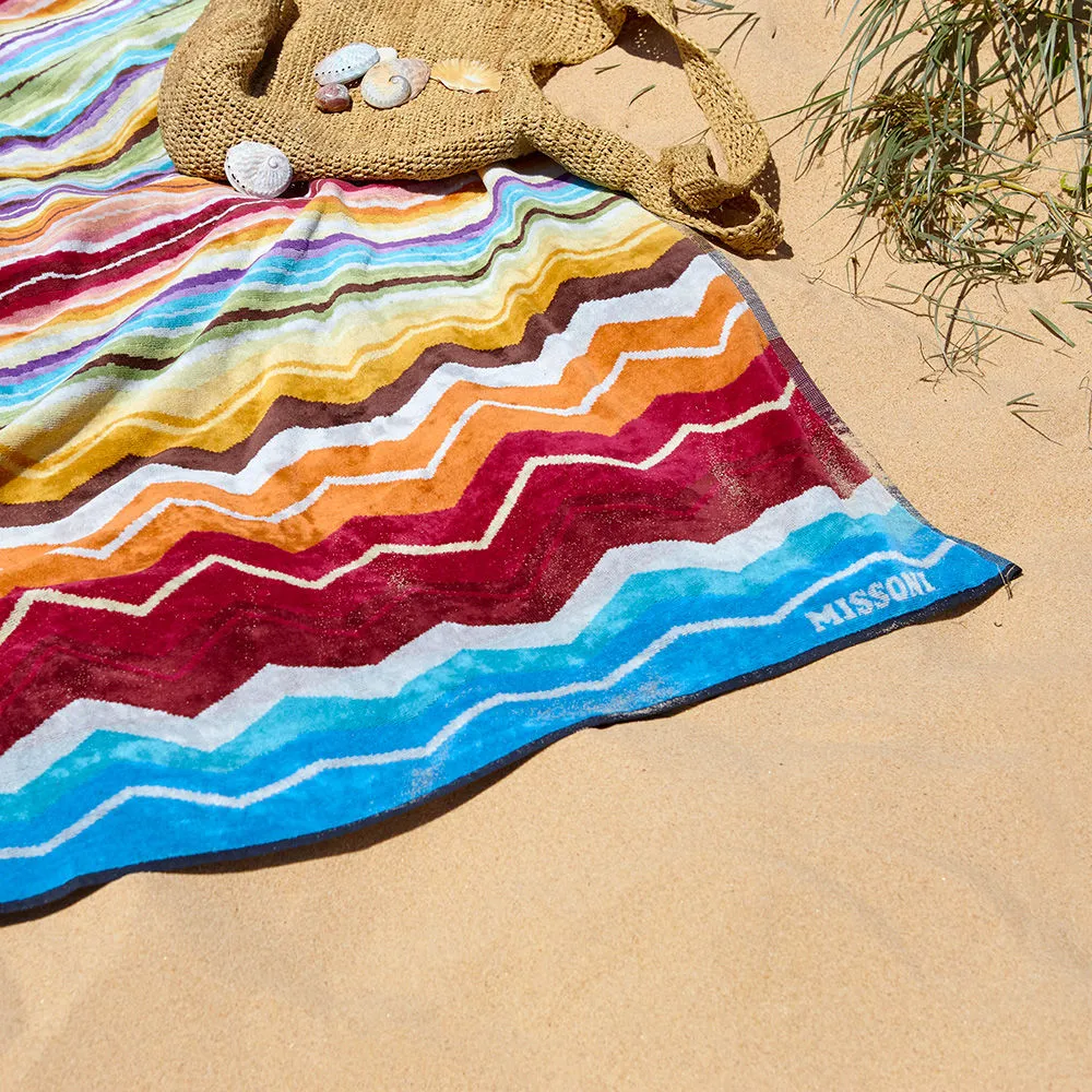 missoni home | hugo beach towel | colour 59