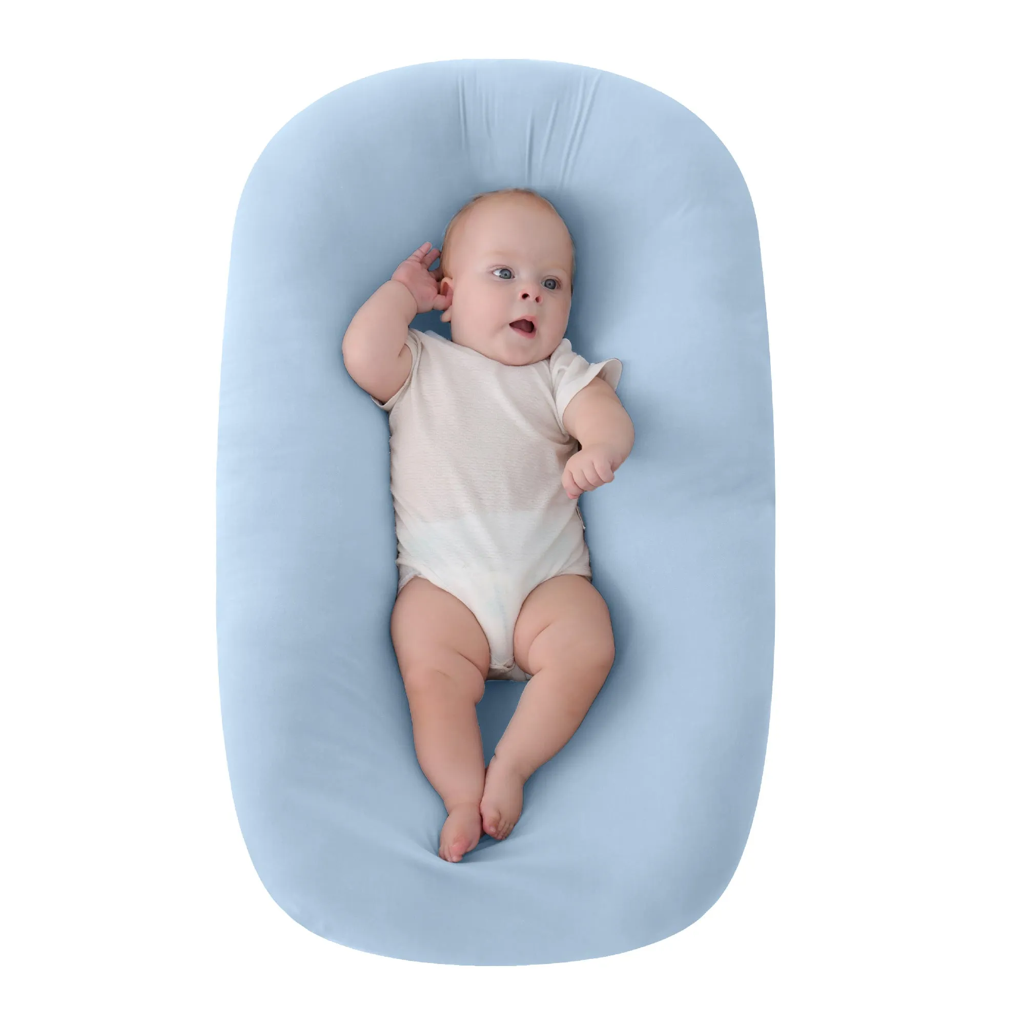 Moon - Baby Lounger - 0-3M (Blue)