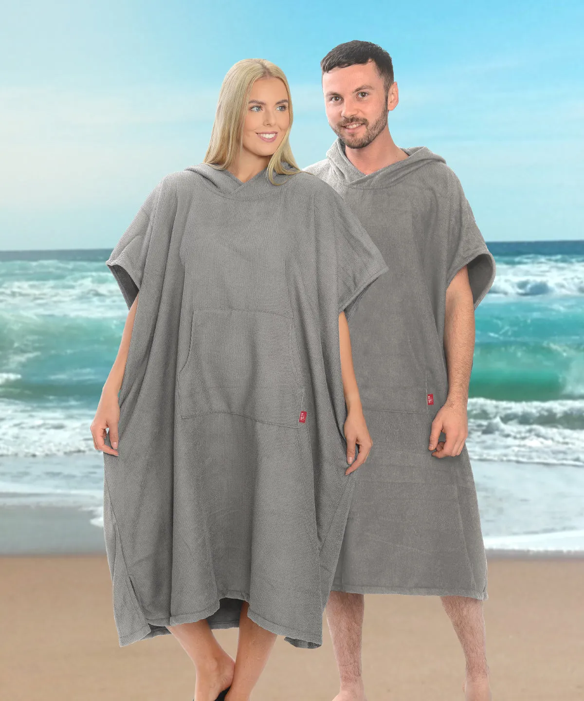 Navy - Cotton changing robe