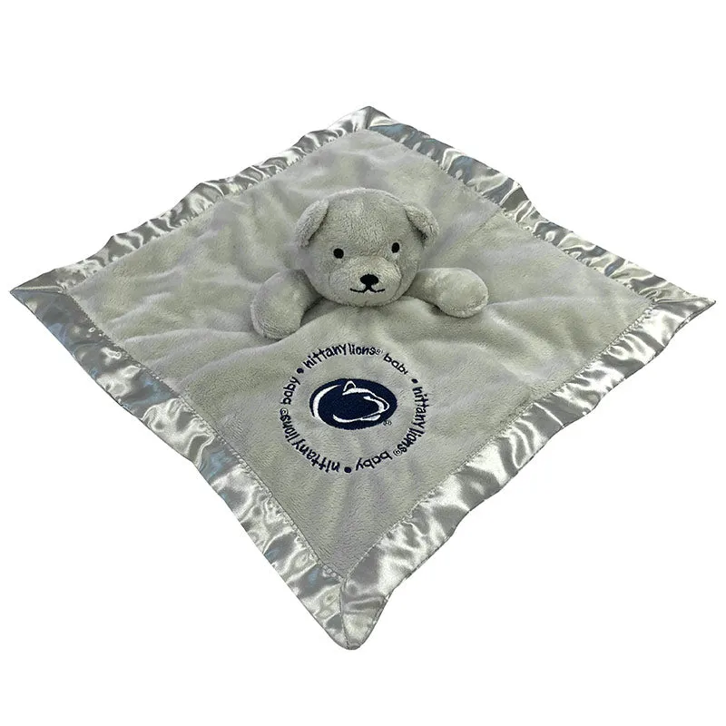 Penn State Grey Security Blanket Bear