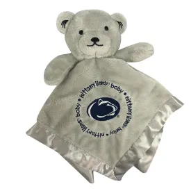 Penn State Grey Security Blanket Bear