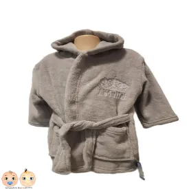 Personalised Grey Dressing Gown n bathrobe