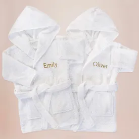 Personalised Royal Bathrobe - 1-2 Years