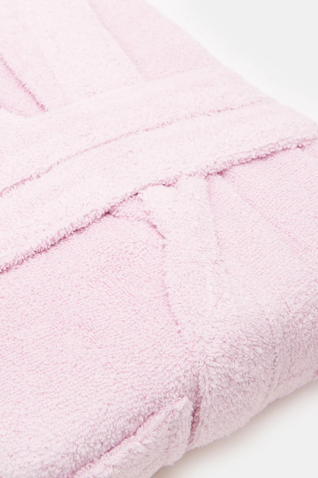 Pink Hooded Kids Bathrobe