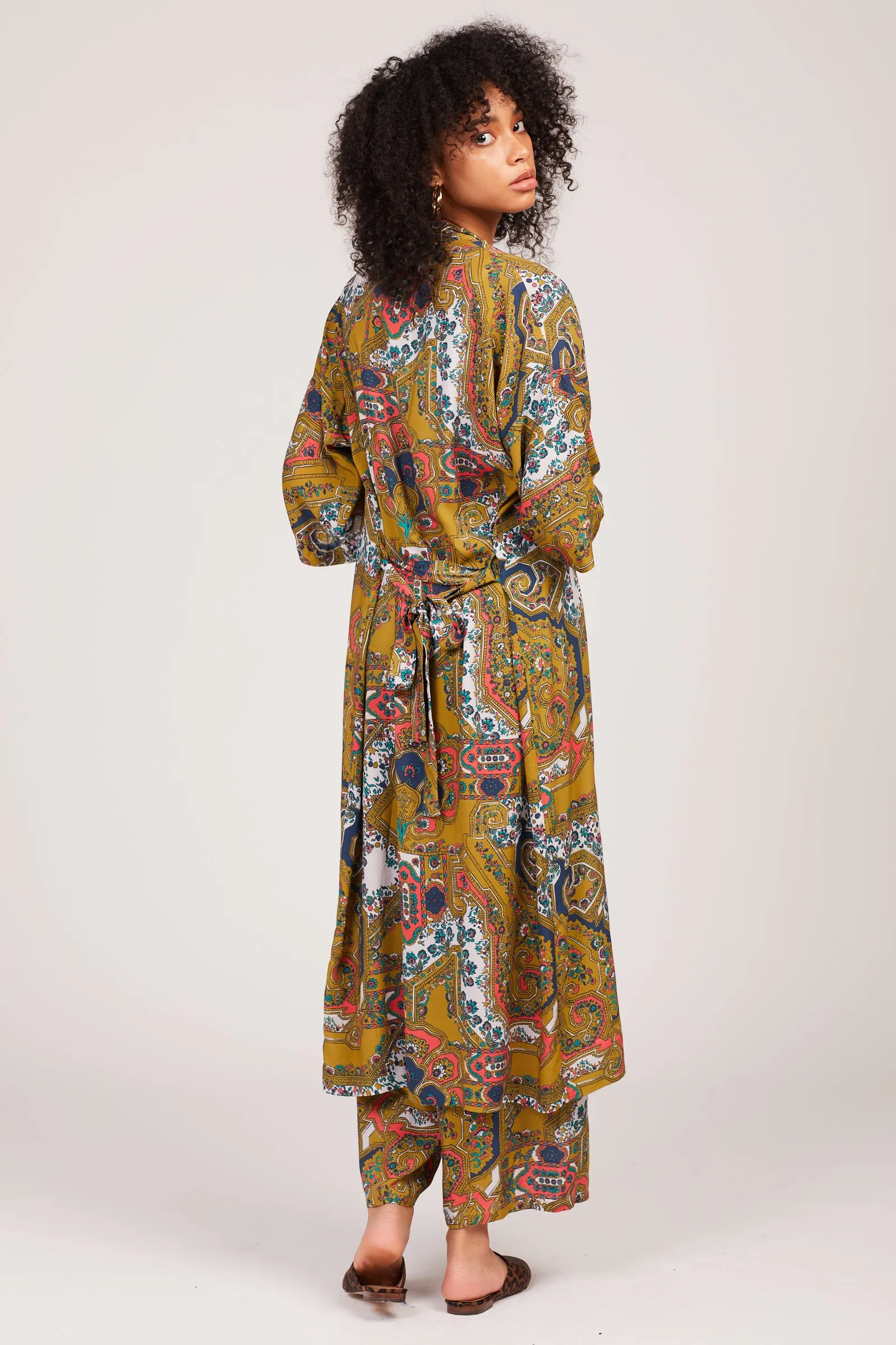 Rust Paisley Jane Robe