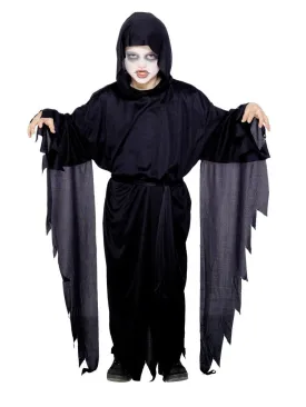 Screamer Ghost Costume, Black