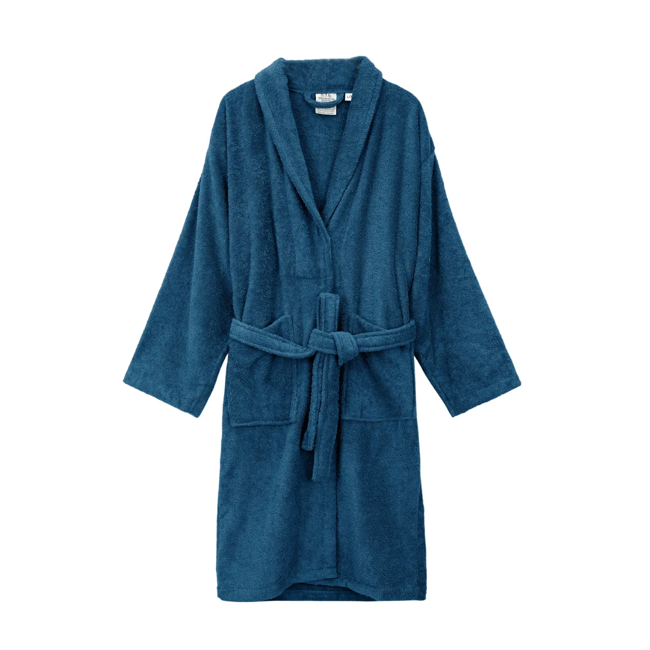 Shawl Collar Terry Towelling Bath Robe Dressing Gown