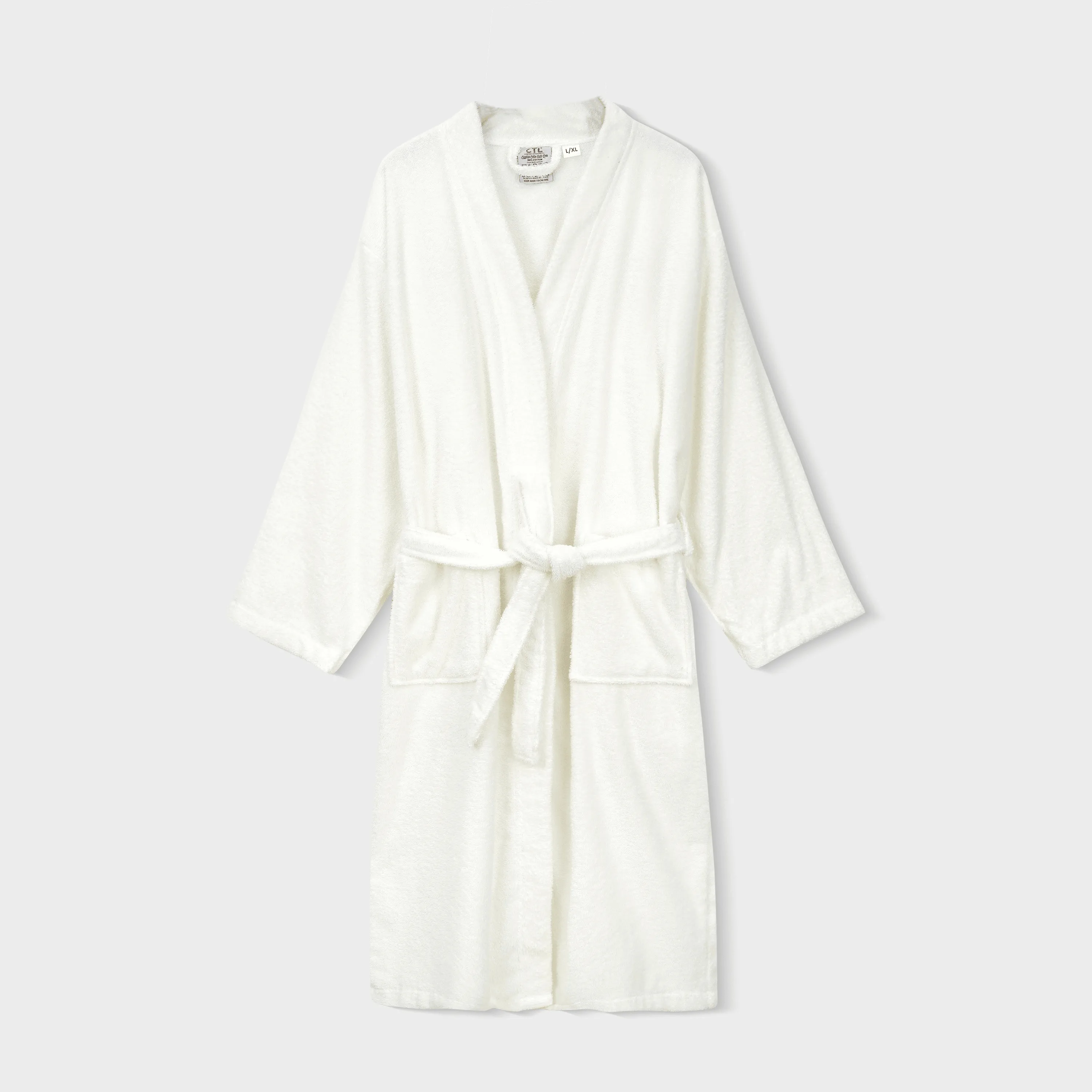 Shawl Collar Terry Towelling Bath Robe Dressing Gown