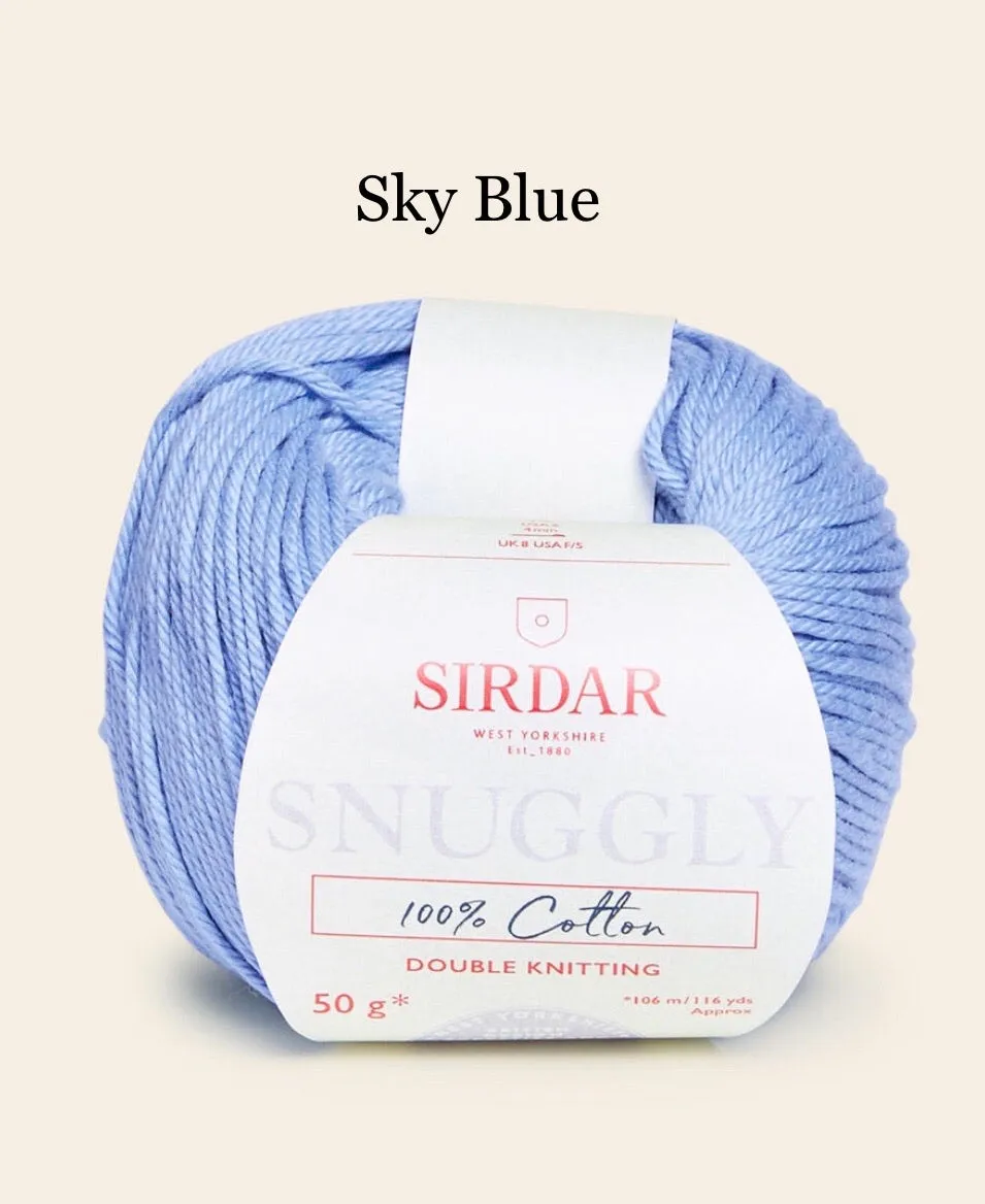 Sirdar Snuggly 100% Cotton Double Knitting Yarn