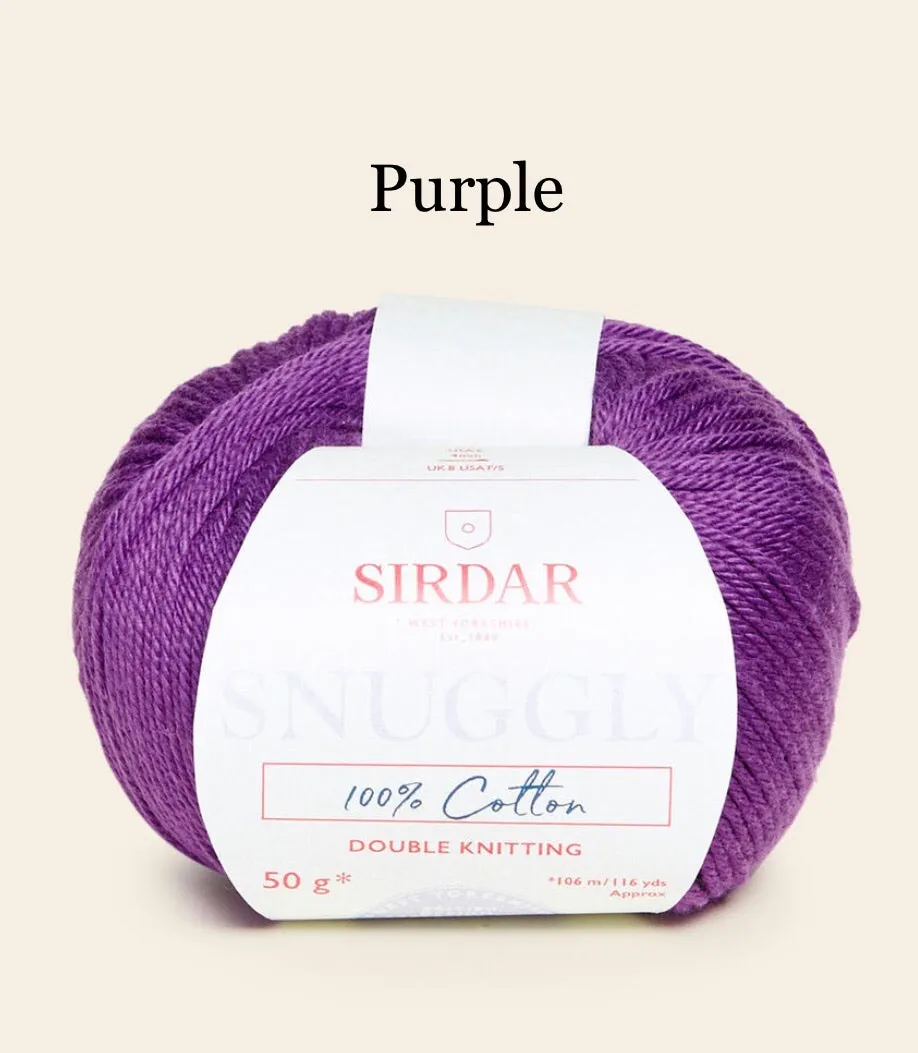 Sirdar Snuggly 100% Cotton Double Knitting Yarn