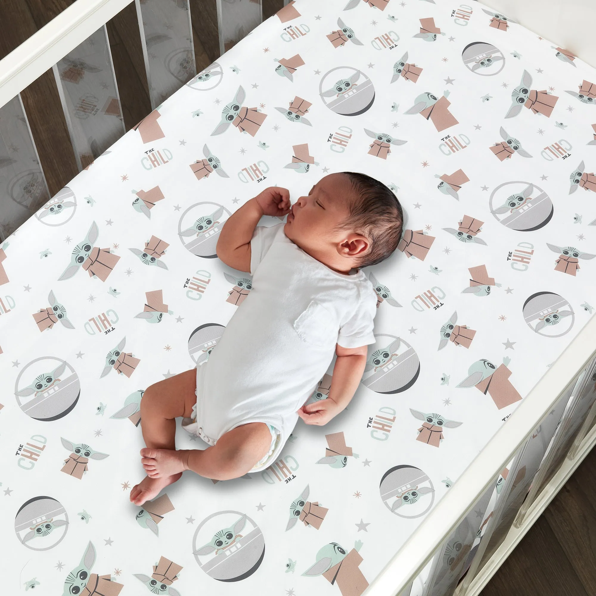 Star Wars The Child 3-Piece Crib Bedding Set