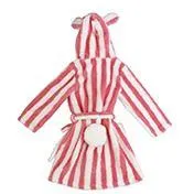 Stripe Bunny Robe