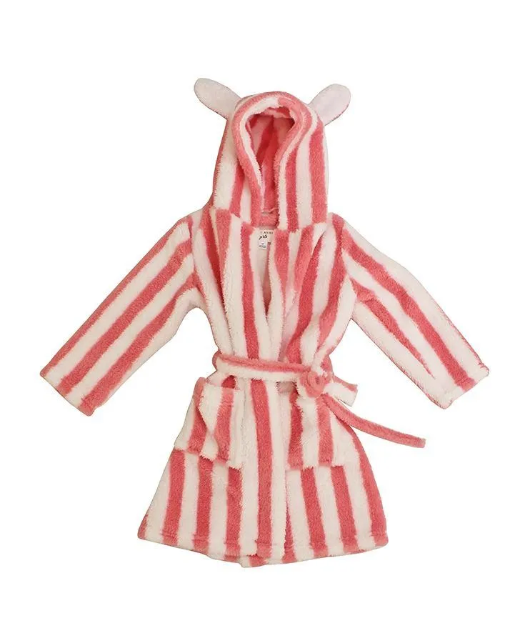 Stripe Bunny Robe