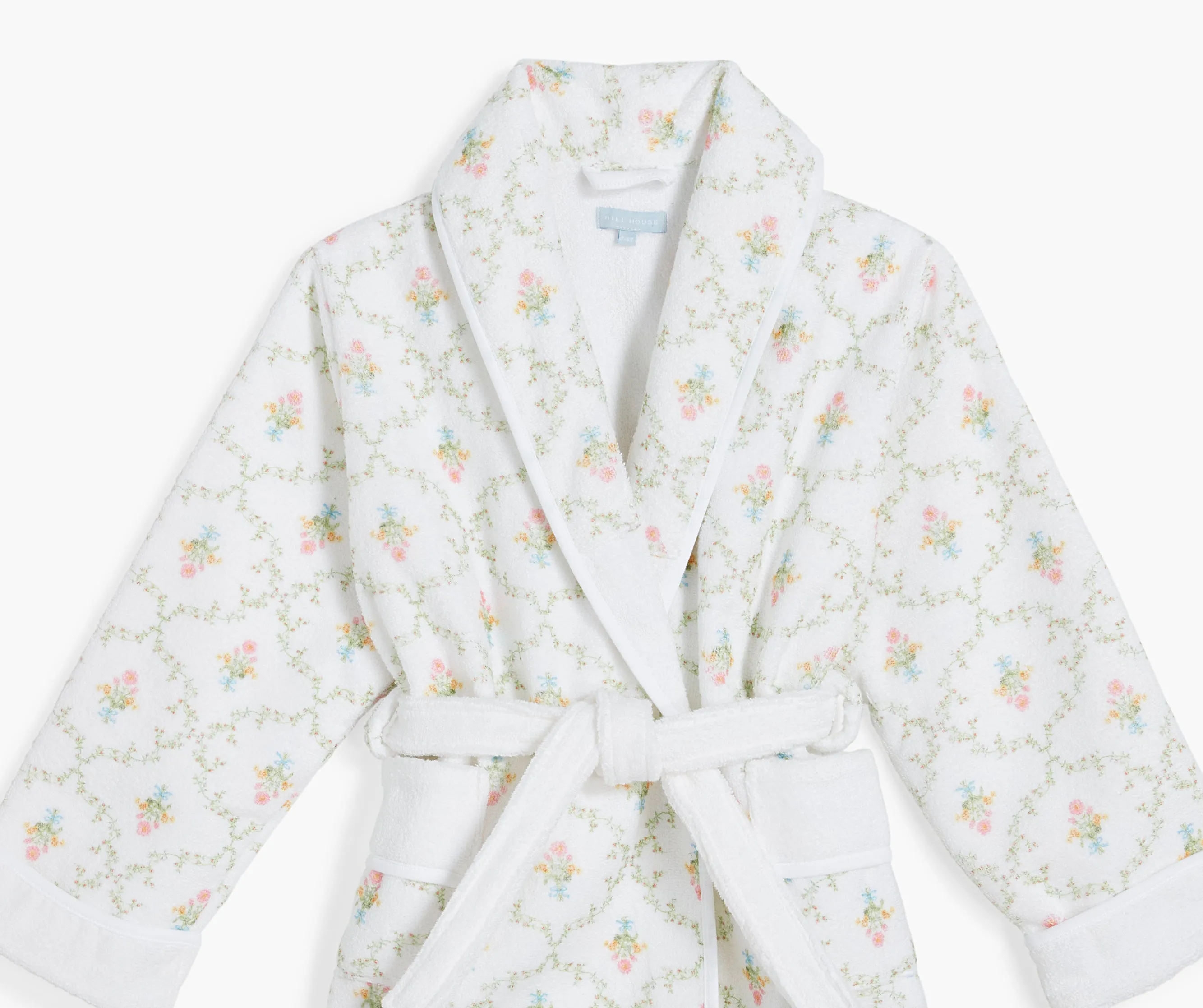 The Baby Hotel Robe - Pastel Trellis