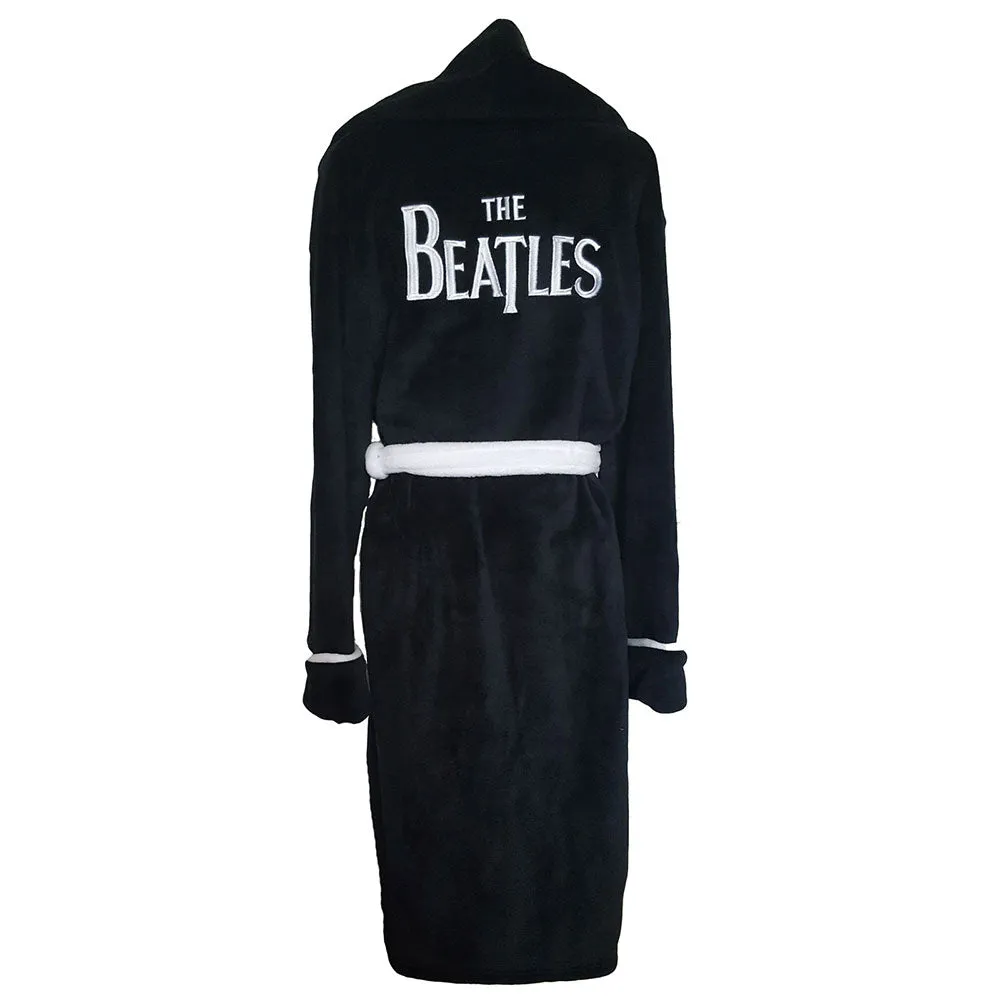 The Beatles Unisex Bathrobe: Drop T Logo