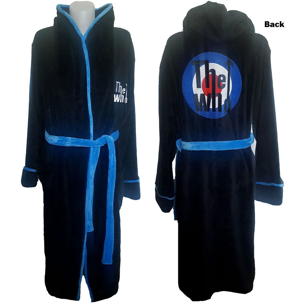 The Who Unisex Bathrobe: Target Logo