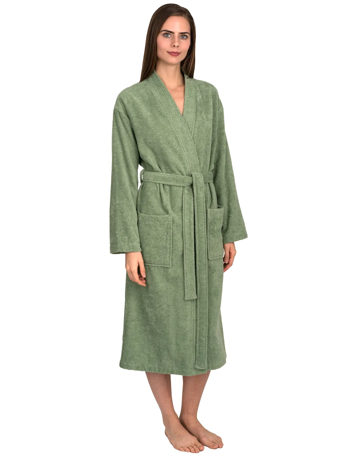 TowelSelections Womens Robe, Cotton Terry Cloth Robes for Women, Soft Kimono Bathrobe for Women XS-2X