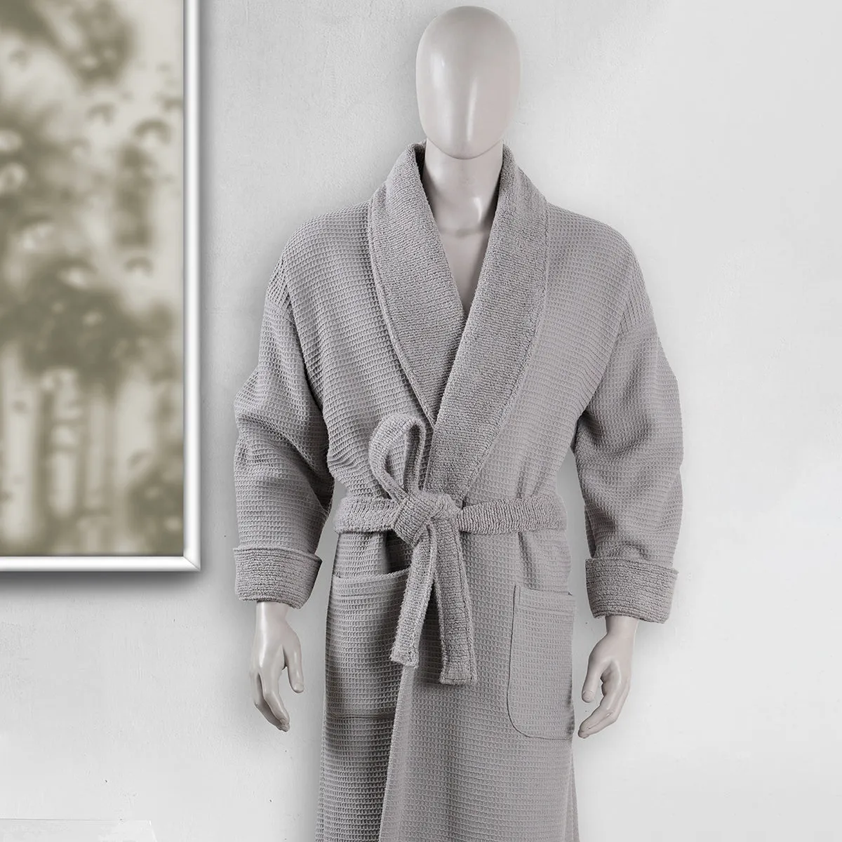 Vintage Galene 100%Cotton Woven Bath Robe