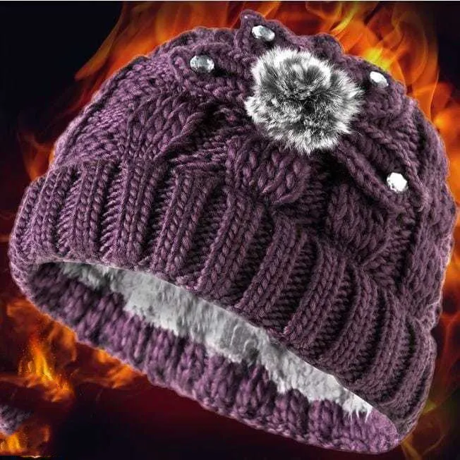 Warm Winter Hat Fleece Thick Autumn