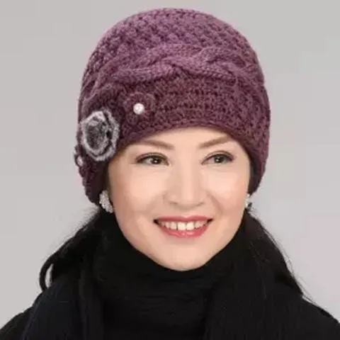 Warm Winter Hat Fleece Thick Autumn