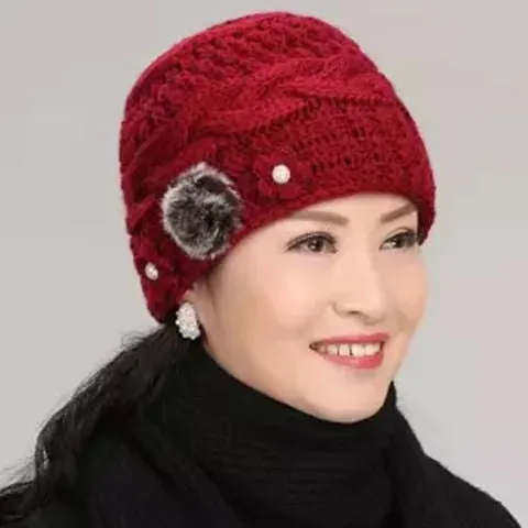 Warm Winter Hat Fleece Thick Autumn